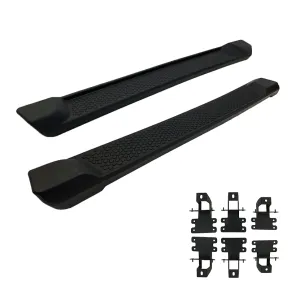 6" Flat Running Boards for 2019-24 Jeep Wrangler JL (4-Door Only)