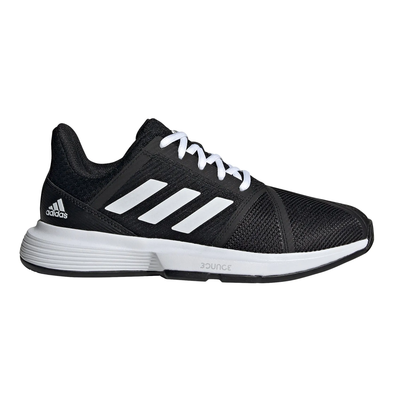 Adidas CourtJam Bounce Black Womens Tennis Shoes