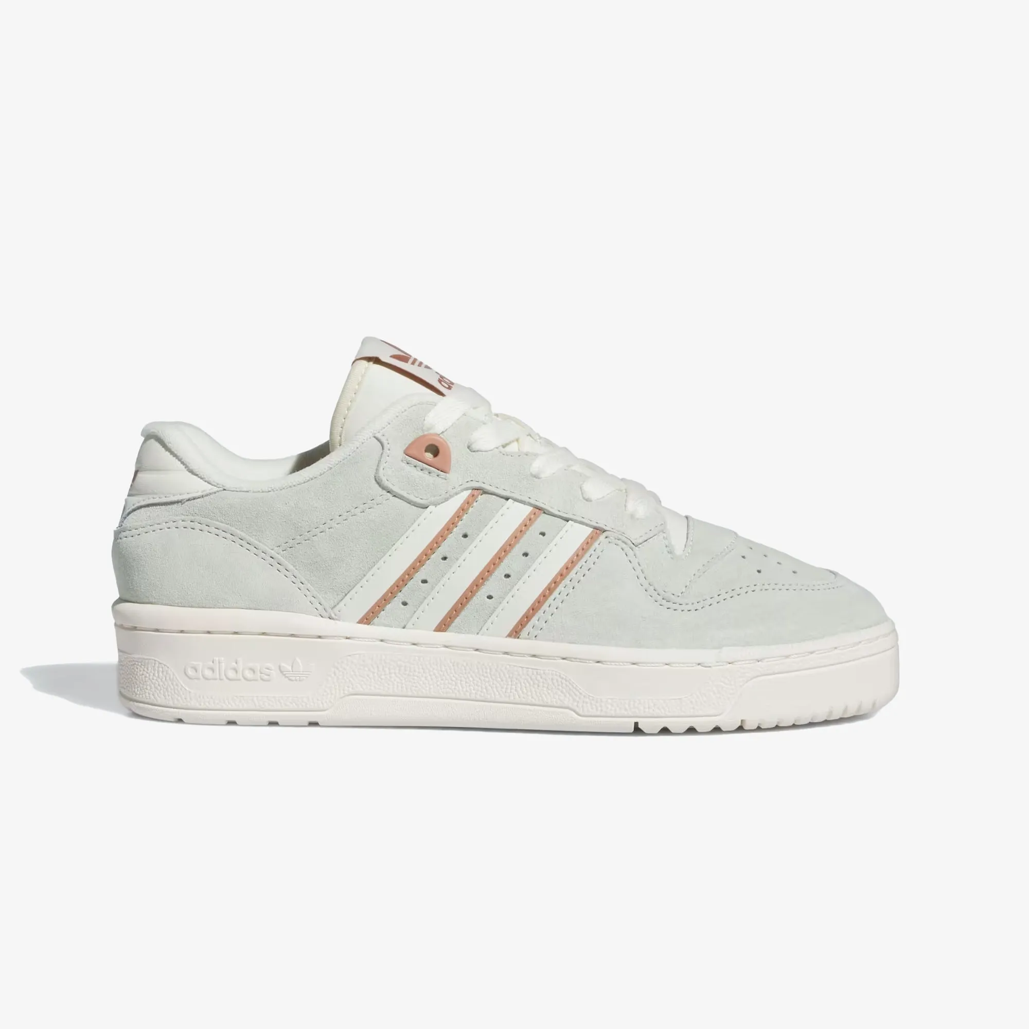 Adidas Originals | WMN'S RIVALRY LOW  { LINEN GREEN/IVORY/CLAY STRATA