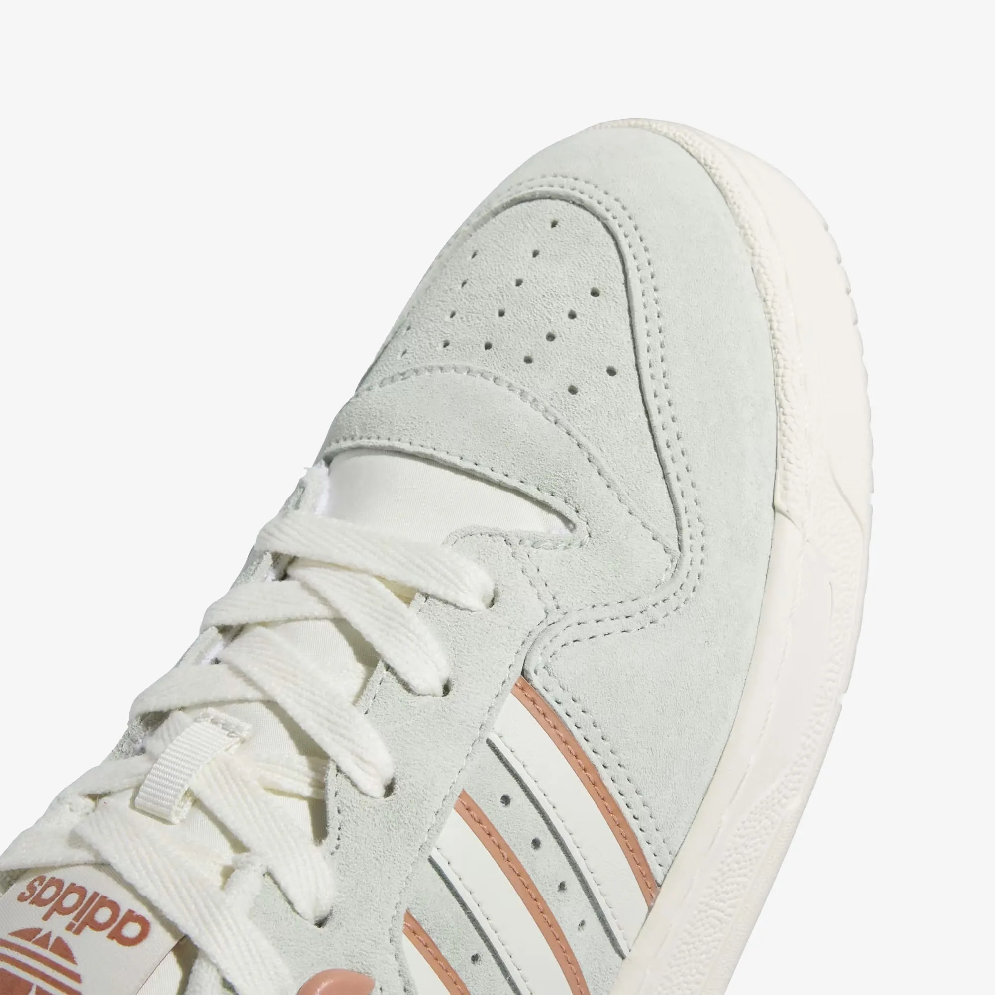 Adidas Originals | WMN'S RIVALRY LOW  { LINEN GREEN/IVORY/CLAY STRATA