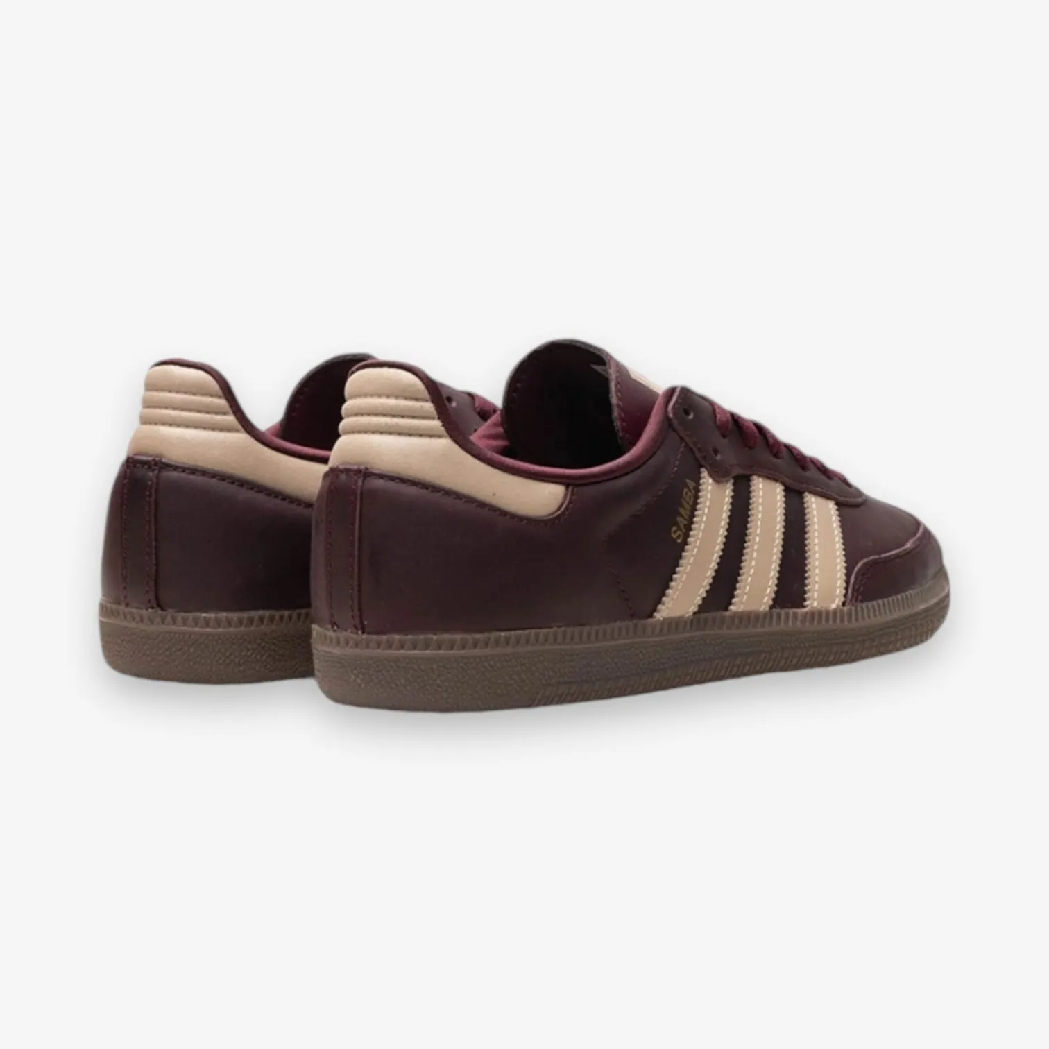 Adidas Samba OG W Maroon crysan gold IF7004