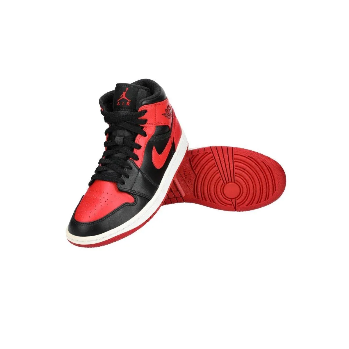 Air Jordan 1 Retro High-Top Sneakers Mesh Black Colour For Men