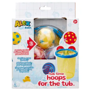 ALEC Tub Time Hoops - Bath Time Basketball with Squirting Balls