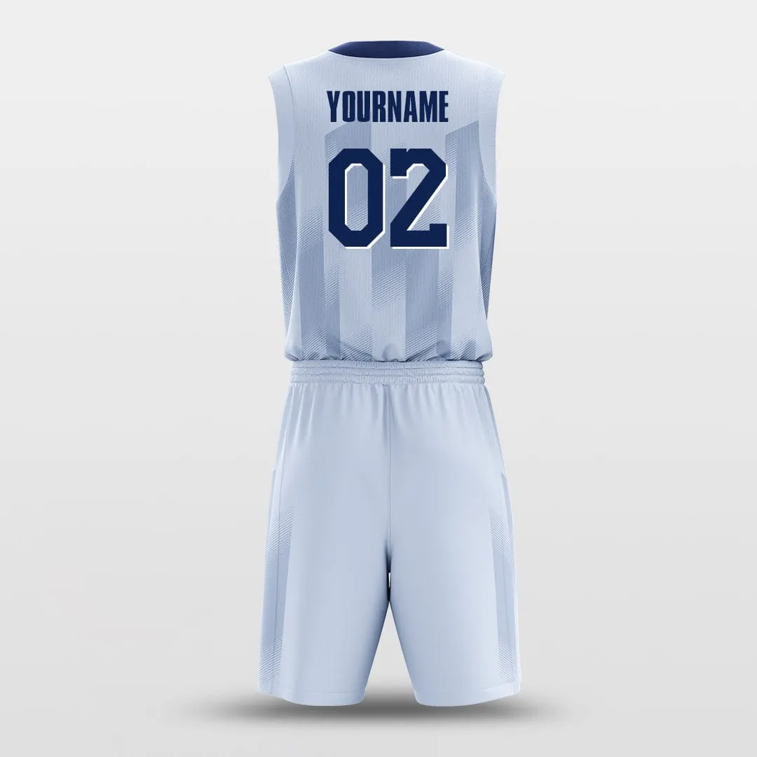 Blue Ladder - Customized Basketball Jersey Design Striped