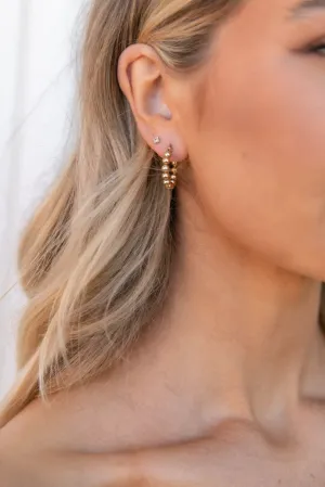 Chloe Hoop Earrings - Gold