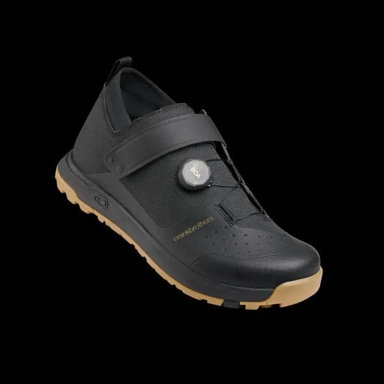 Crankbrothers Mallet Trail Boa Shoes - Black/Gold - 4