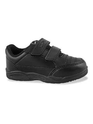 CS-1260VA Black Kid's School Shoes