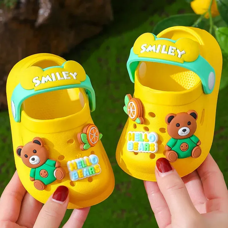 Cute Cartoon Children Slippers Breathable and Anti-slip EVA Soft Bottom for Boys and Girls Slippers Kids Shoes