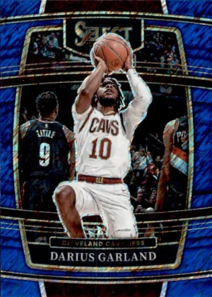 Darius Garland, Concourse Shimmer Prizm, 2021-22 Panini Select Basketball NBA