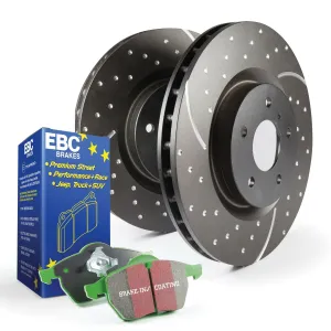 EBC Brakes S10KF1299 S10 Kits Greenstuff 2000 and GD Rotors