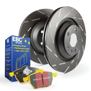 EBC Brakes S9KF1329 S9 Kits Yellowstuff and USR Rotors