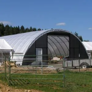 FarmTek 38' Super Moo-Tel Livestock Housing Building System – Durable, Versatile Shelter For Livestock and Storage