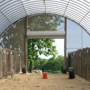 FarmTek 38' Super Moo-Tel Livestock Housing Building System – Durable, Versatile Shelter For Livestock and Storage