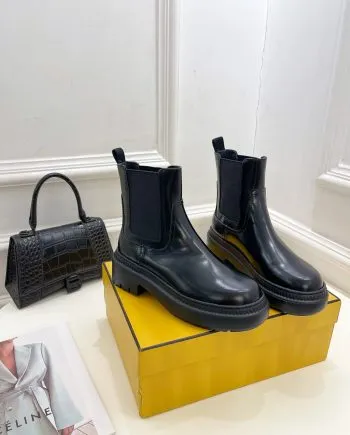 FD Feni Force Chelsea Boots Black For Women 8T8187AD7QF0ABB