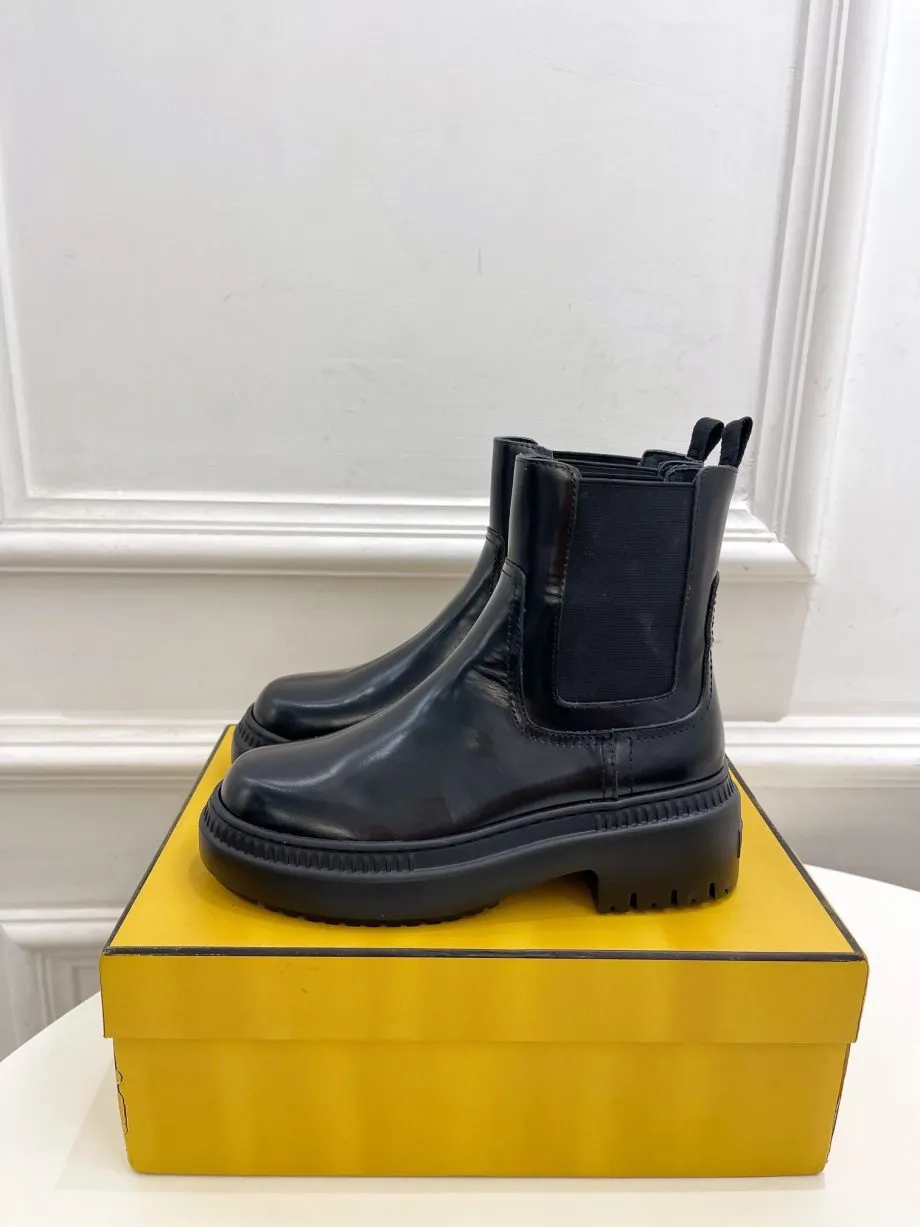 FD Feni Force Chelsea Boots Black For Women 8T8187AD7QF0ABB