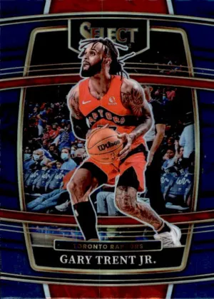 Gary Trent Jr, Concourse Prizm, 2021-22 Panini Select Basketball NBA