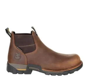 Georgia Boot Men's Eagle One 4" Waterproof EH Steel Toe Chelsea Boot