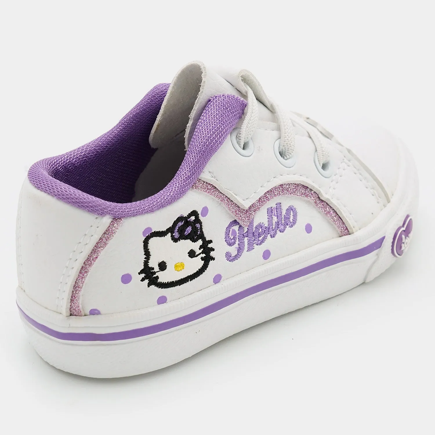 Girls Sneaker 5673C-White/Purple