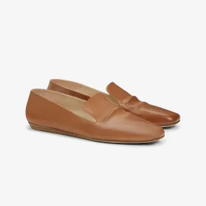 Grace Loafer - Kidskin :: Cognac