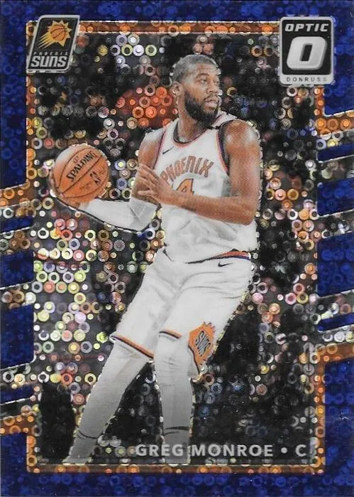 Greg Monroe, Purple Prizm Refractor, 2017-18 Panini Donruss Optic Basketball NBA