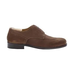 Havana Suede Derby Shoes - Leather outsole - PADDINGTON