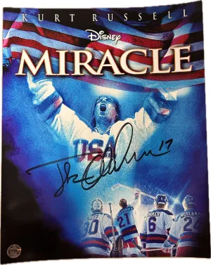 Jack O'Callahan Miracle On Ice Movie 8X10 Photo Hand Signed