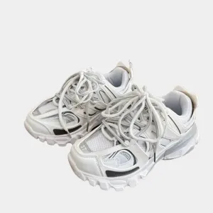 Joskaa 2024 New White Platform Sneakers Chunky