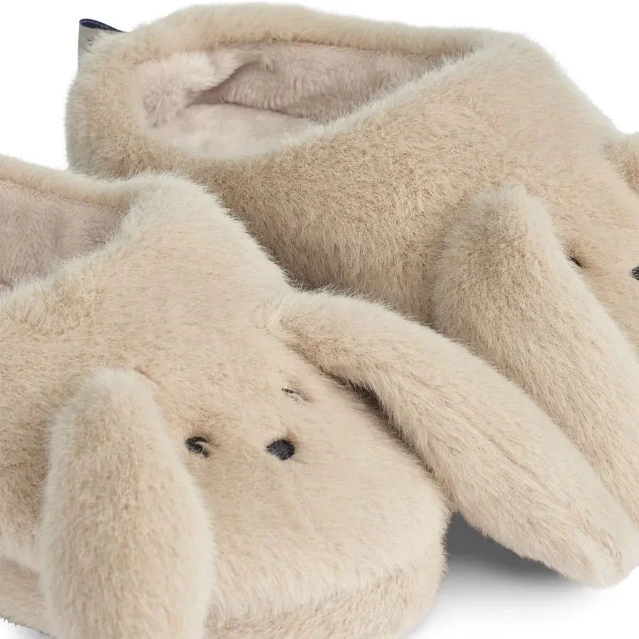 Liewood: Aviaja Rabbit Slippers - Mist