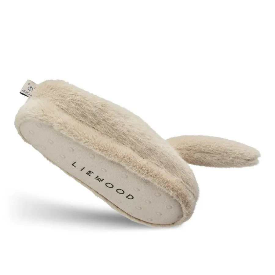 Liewood: Aviaja Rabbit Slippers - Mist