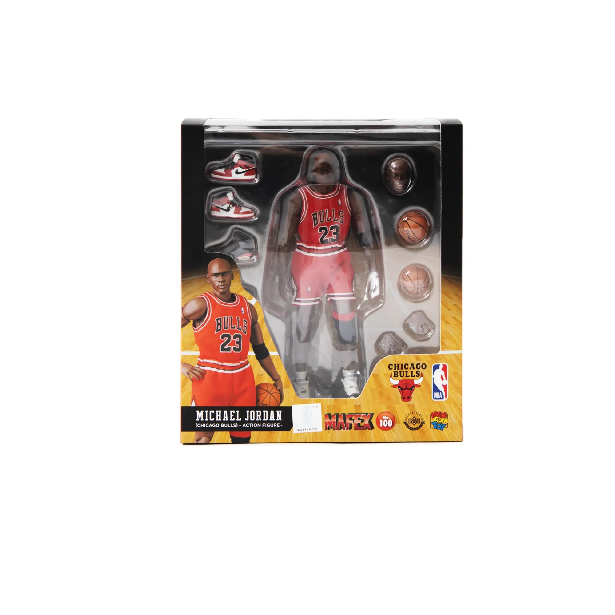 Medicom Michael Jordan (Chicago Bulls) MAFEX NBA 7" Action Figure