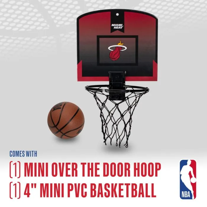 Miami HEAT Over The Door Mini Basketball Hoop