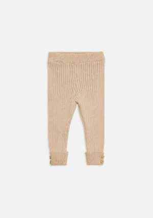 Miann & Co Kids - Texture Rib Legging - Truffle