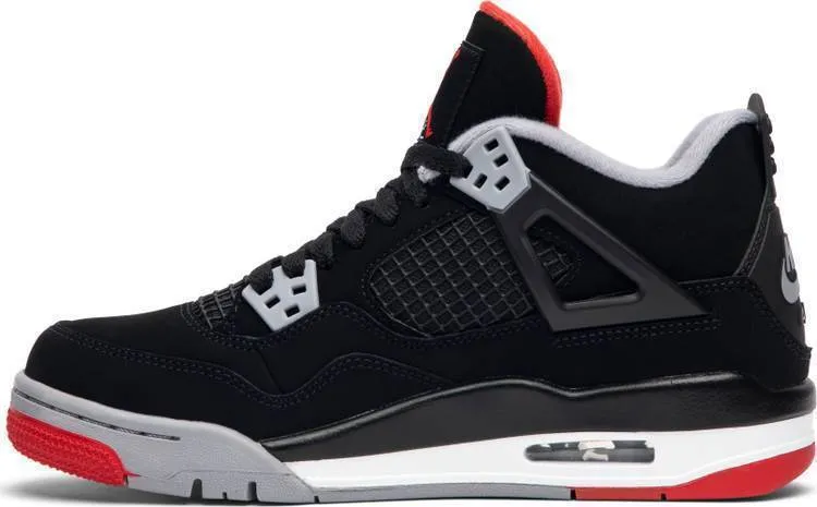 Nike Air Jordan 4 Retro 'Bred' 2019 Basketball Men !!! CYBER MONDAY SALE !!!