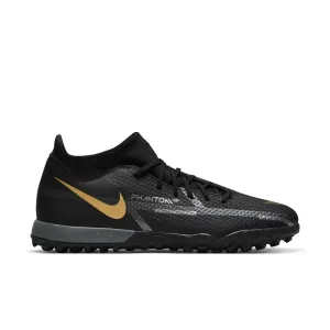 Nike Phantom GT2 Academy Dynamic Fit TF-BLACK/MTLC DARK GREY-METALLIC GOLD