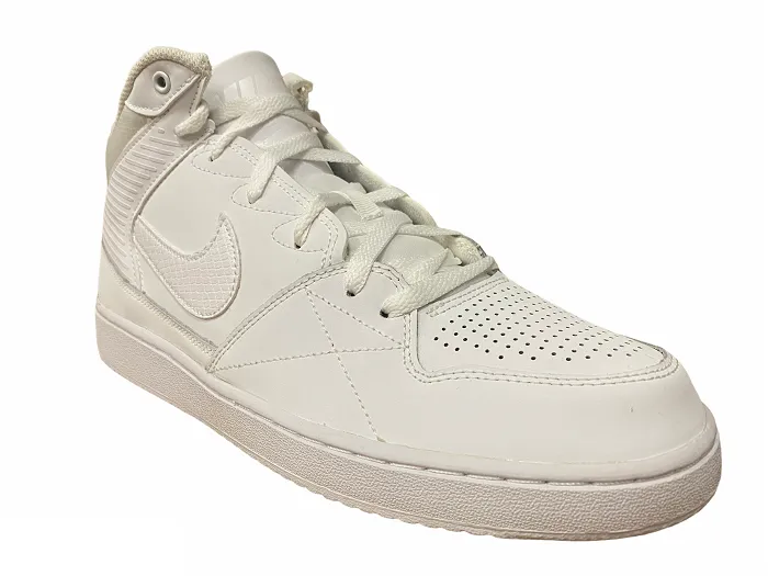 Nike scarpa sneakers da uomo Priority Mid scarpa alta 641893 110 bianco