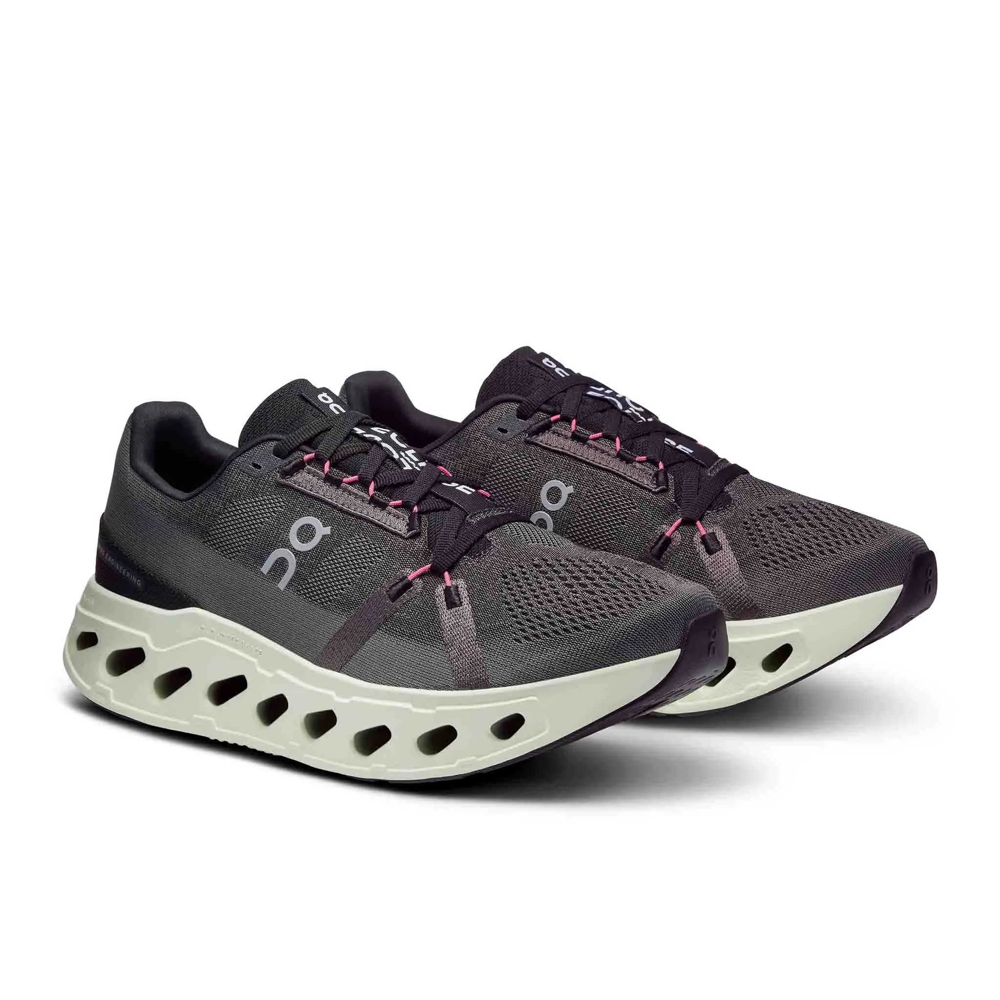 On | Men's Cloudeclipse Running Shoes - Rock/Lima