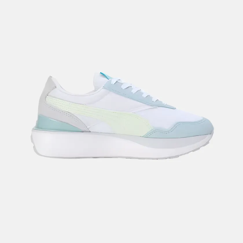 Puma Cruise Rider Silk Road Women's Lifestyle Shoes -Turquoise Surf/Green Illusion/Silver Mist