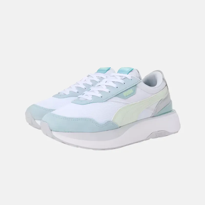 Puma Cruise Rider Silk Road Women's Lifestyle Shoes -Turquoise Surf/Green Illusion/Silver Mist