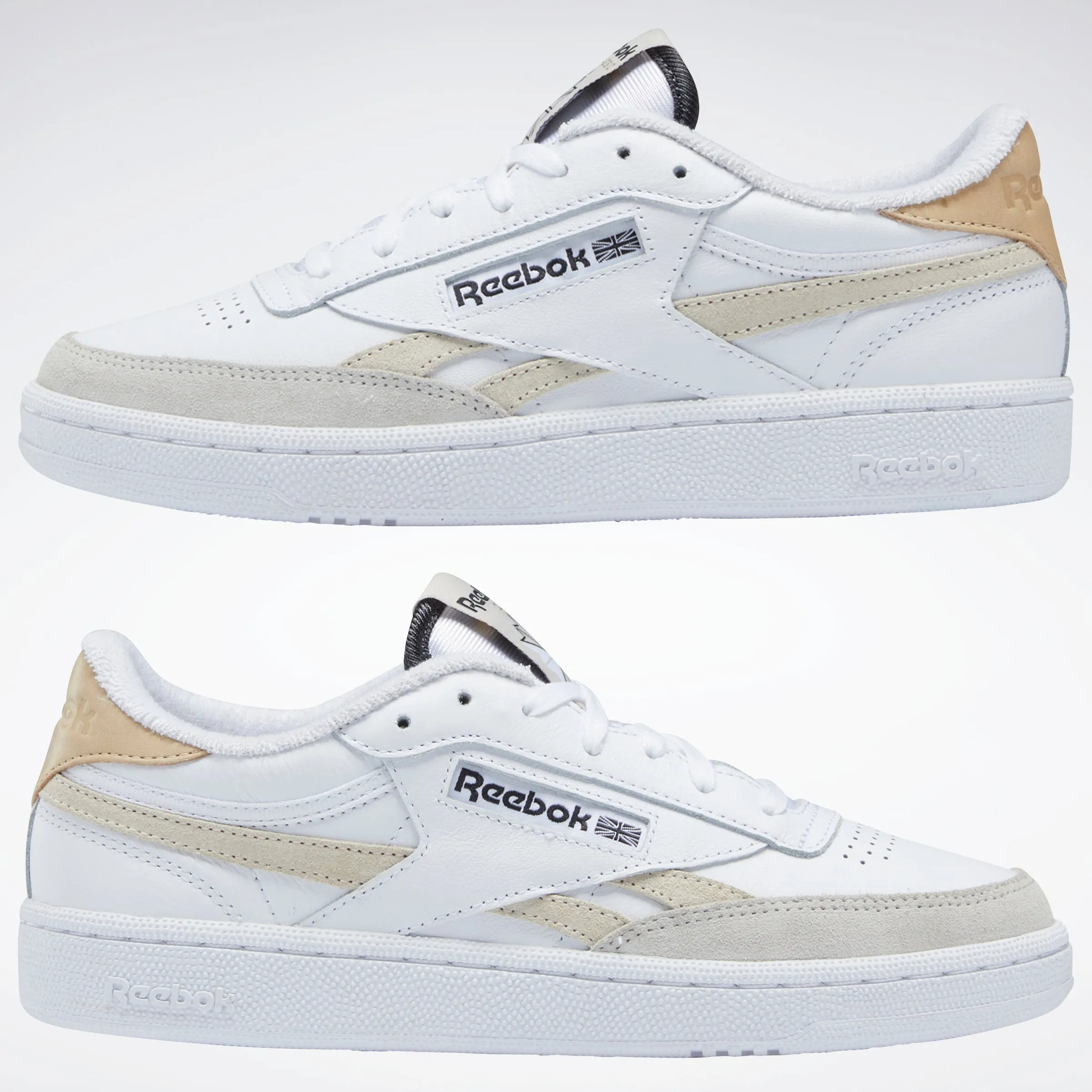 Reebok Footwear Women Club C Revenge Shoes Ftwwht/Stucco/Purgry