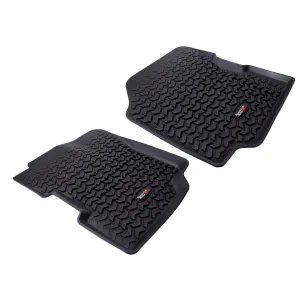 Rugged Ridge Floor Liners Front Black 76-95 Jeep CJ5/CJ7/C