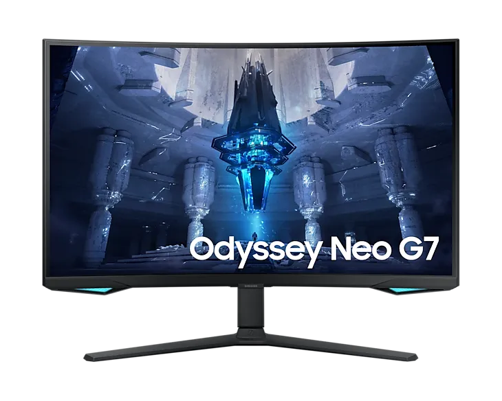 SAMSUNG ODYSSEY ARK 55 INCH LS55BG970NWXXL UHD 165HZ CURVED GAMING MONITOR