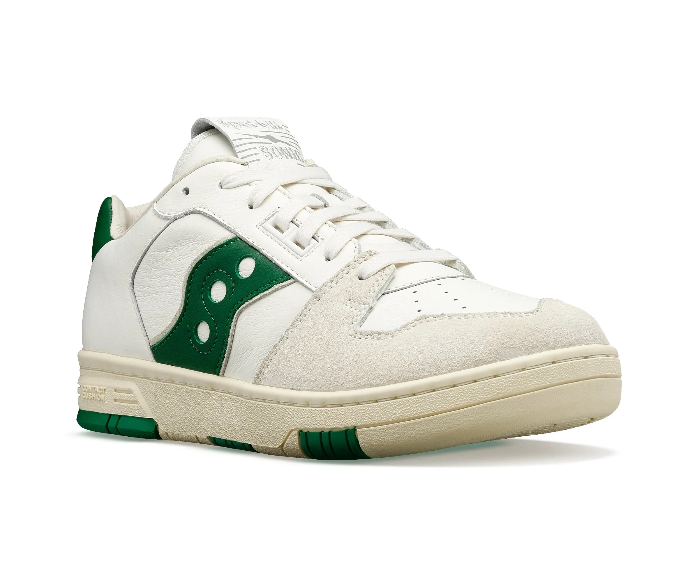 Saucony Originals Spot Bilt™ Sonic Low Sneakers / Beige/Green