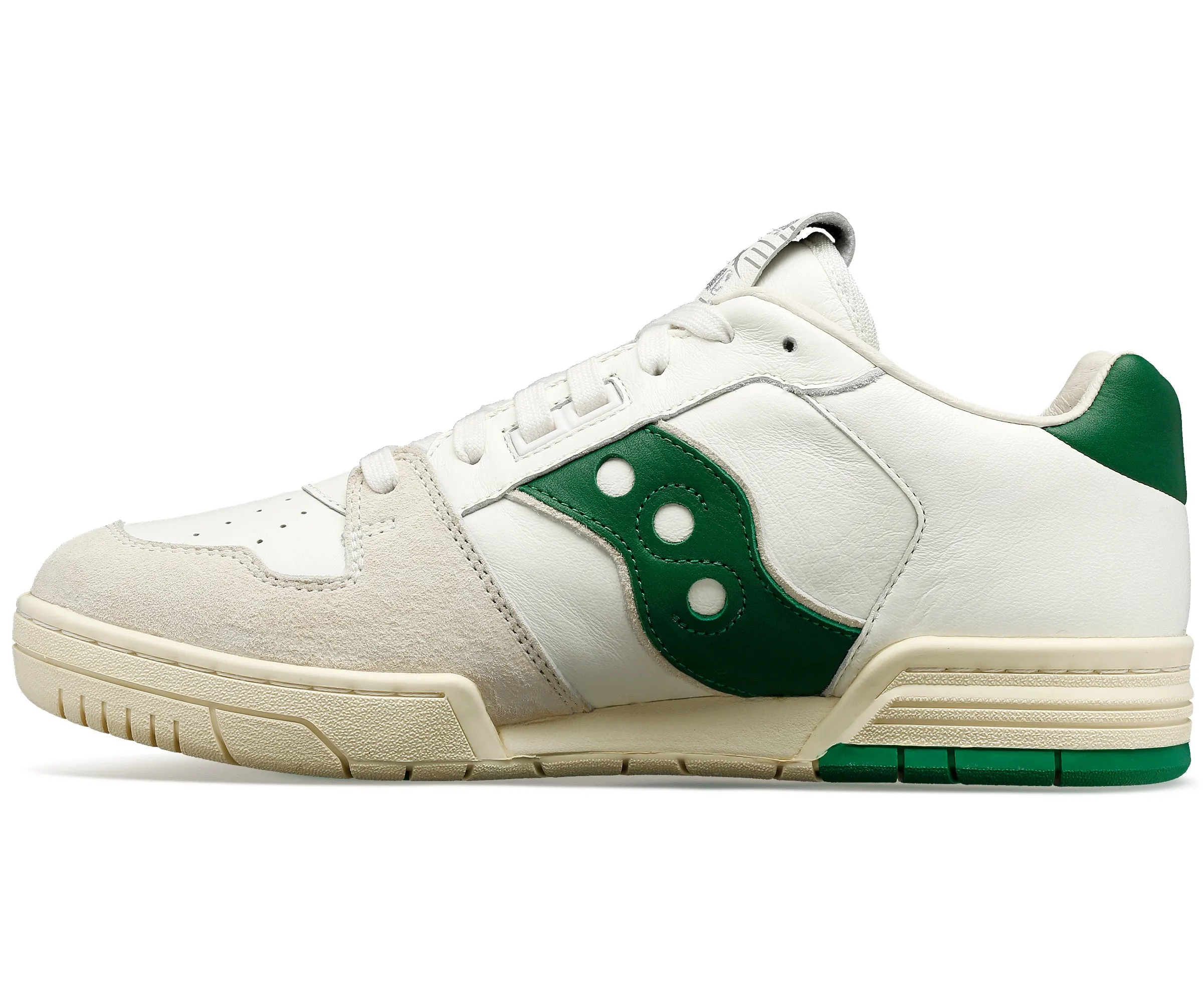 Saucony Originals Spot Bilt™ Sonic Low Sneakers / Beige/Green