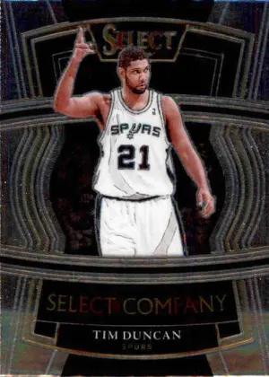 Tim Duncan, Select Company, 2021-22 Panini Select Basketball NBA