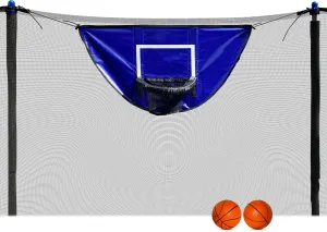 Trampoline Basketball Hoop with Mini Basketballs | Mini Basketball Hoop for Trampoline