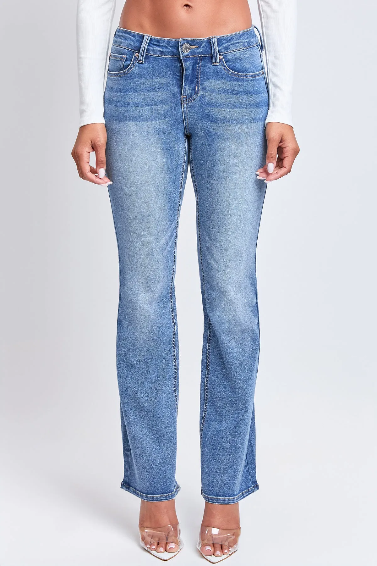 Women's Basic Low Rise Bootcut Jeans