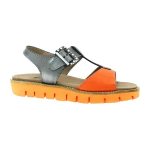 Women's Dromedaris Ana Orange/Pewter Leather